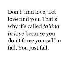 falling in love